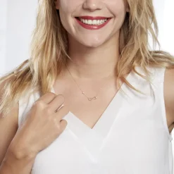 Collier Illenia Or Jaune Perle De Culture