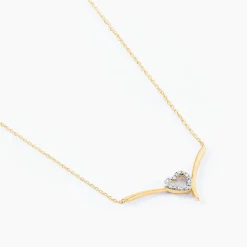 Collier Ilsabe Or Jaune Diamant