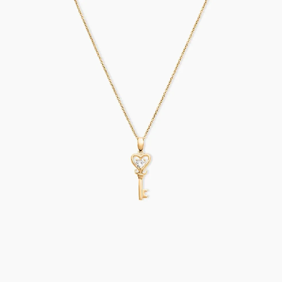 Collier Imman Plaque Or Oxyde