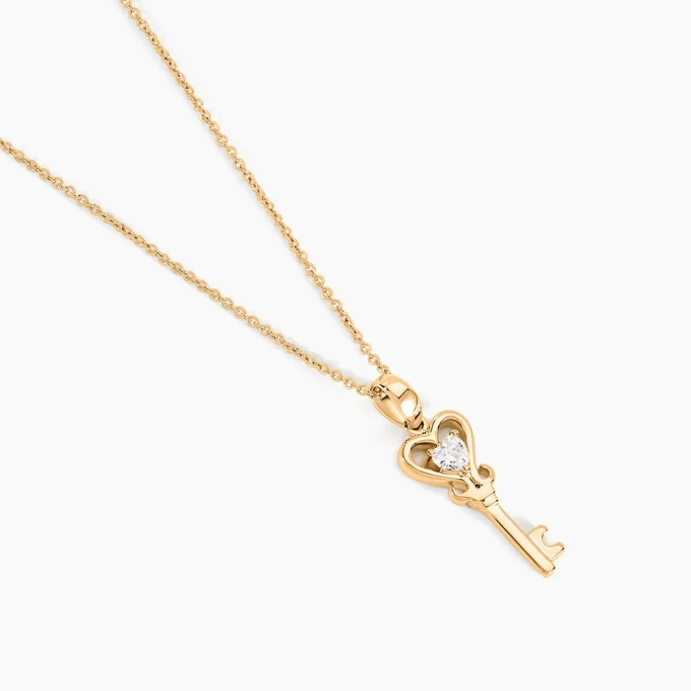 Collier Imman Plaque Or Oxyde