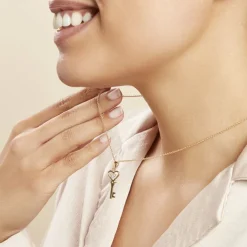 Collier Imman Plaque Or Oxyde