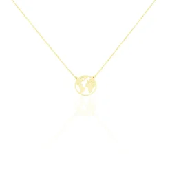 Collier Ingrida Or Jaune