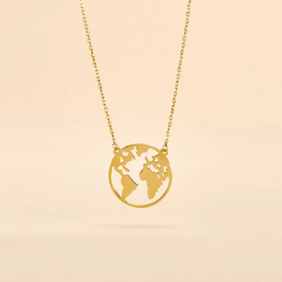 Collier Ingrida Or Jaune