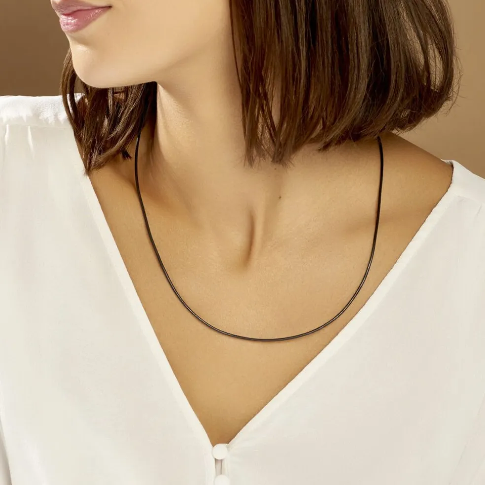 Collier Ireneeae Argent Blanc