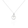 Collier Ivana Argent Blanc Perle De Culture