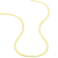 Collier Ivria Maille Heringbone Or Jaune