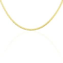 Collier Ivy Maille Haricot Or Jaune