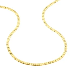 Collier Ivy Maille Haricot Or Jaune