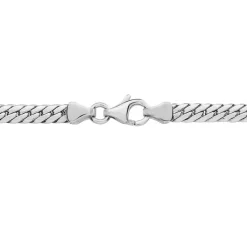 Collier Izel Maille Anglaise Or Blanc