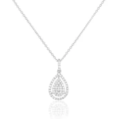 Collier Izia Or Blanc Diamant