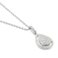 Collier Izia Or Blanc Diamant
