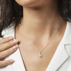 Collier Izia Or Blanc Diamant