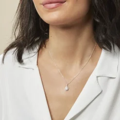 Collier Izia Or Blanc Diamant