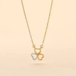 Collier Janene Or Jaune