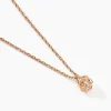 Collier Jannea Argent Rose Oxyde De Zirconium
