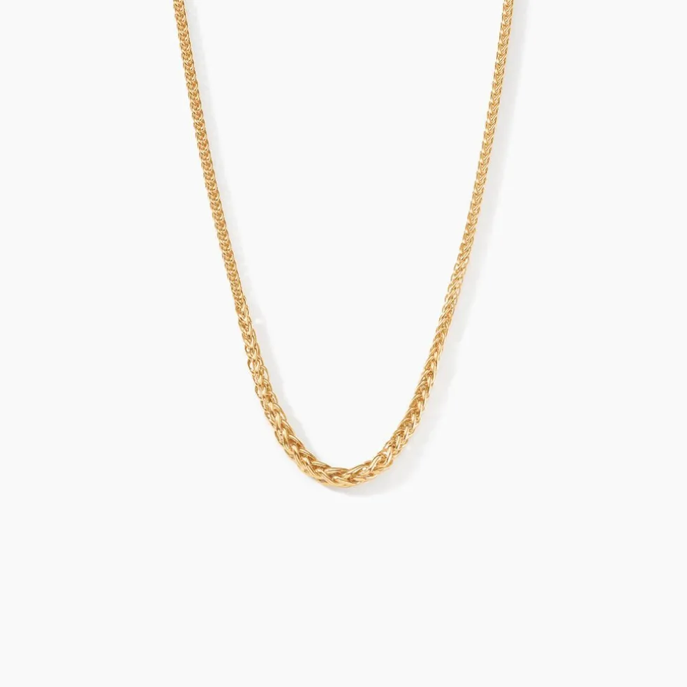 Collier Jany Danilo Maille Palmier Or Jaune