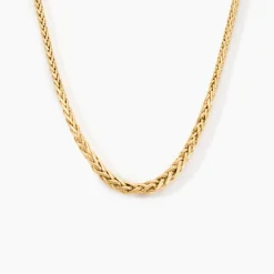 Collier Jany Danilo Maille Palmier Or Jaune