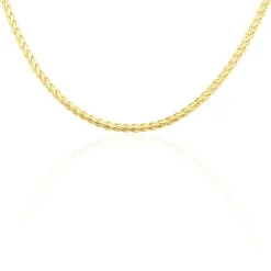 Collier Jayna Maille Palmier Or Jaune