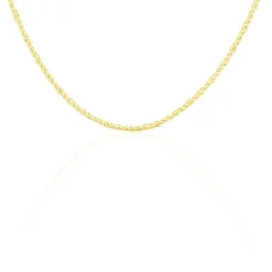 Collier Jayna Maille Palmier Or Jaune