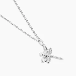 Collier Jengen Argent Oxydes De Zirconium