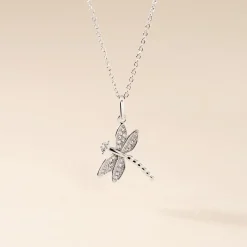 Collier Jengen Argent Oxydes De Zirconium