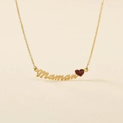 Collier Jenna Or Jaune