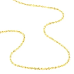 Collier Jerry Maille Corde Or Jaune