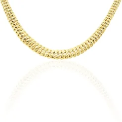 Collier Jimmy Maille Americaine Chute Or Jaune