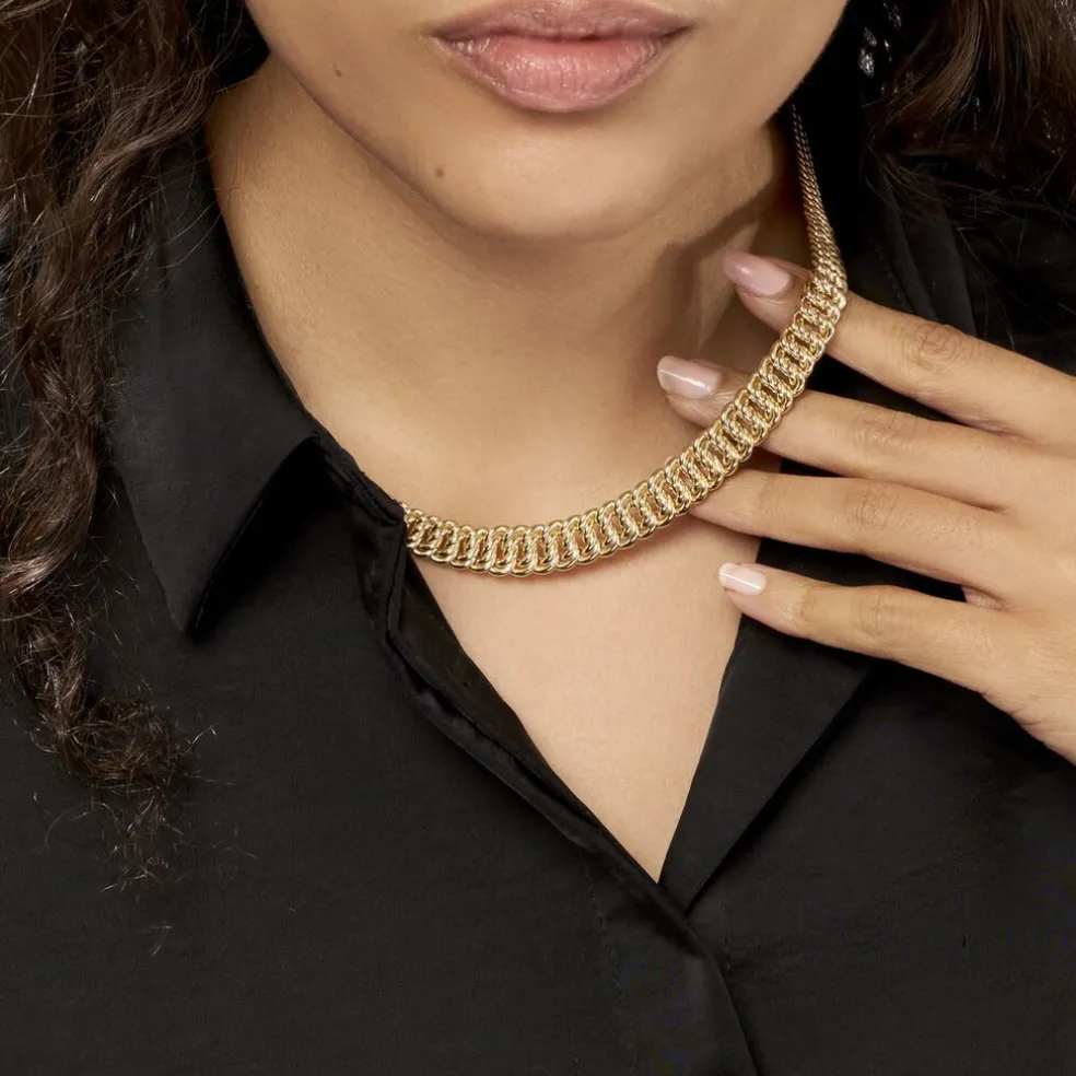 Collier Jimmy Maille Americaine Or Jaune