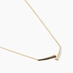 Collier Jocasta Or Jaune Diamant