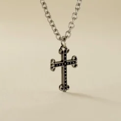 Collier Jodoc Acier Blanc