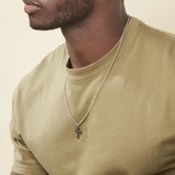 Collier Jodoc Acier Blanc