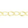 Collier Joice Maille Alternée Et Godronne Or Jaune
