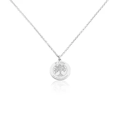 Collier Jollene Argent Blanc