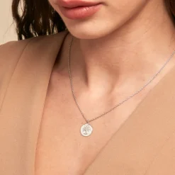 Collier Jollene Argent Blanc