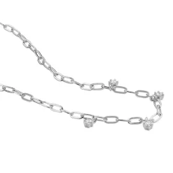 Collier Jonc Sebastia Argent Oxyde De Zirconium