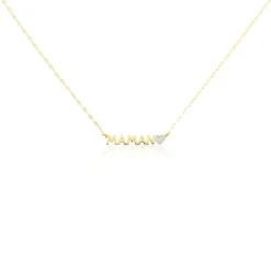 Collier Joop Or Jaune