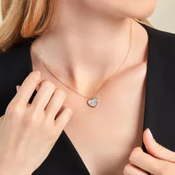 Collier Josine Or Jaune Nacre