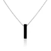 Collier Jourdan Acier Gris Onyx