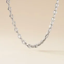 Collier Jourdan Homme Mikeno Acier Blanc