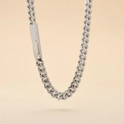 Collier Jourdan Olympe Acier Blanc