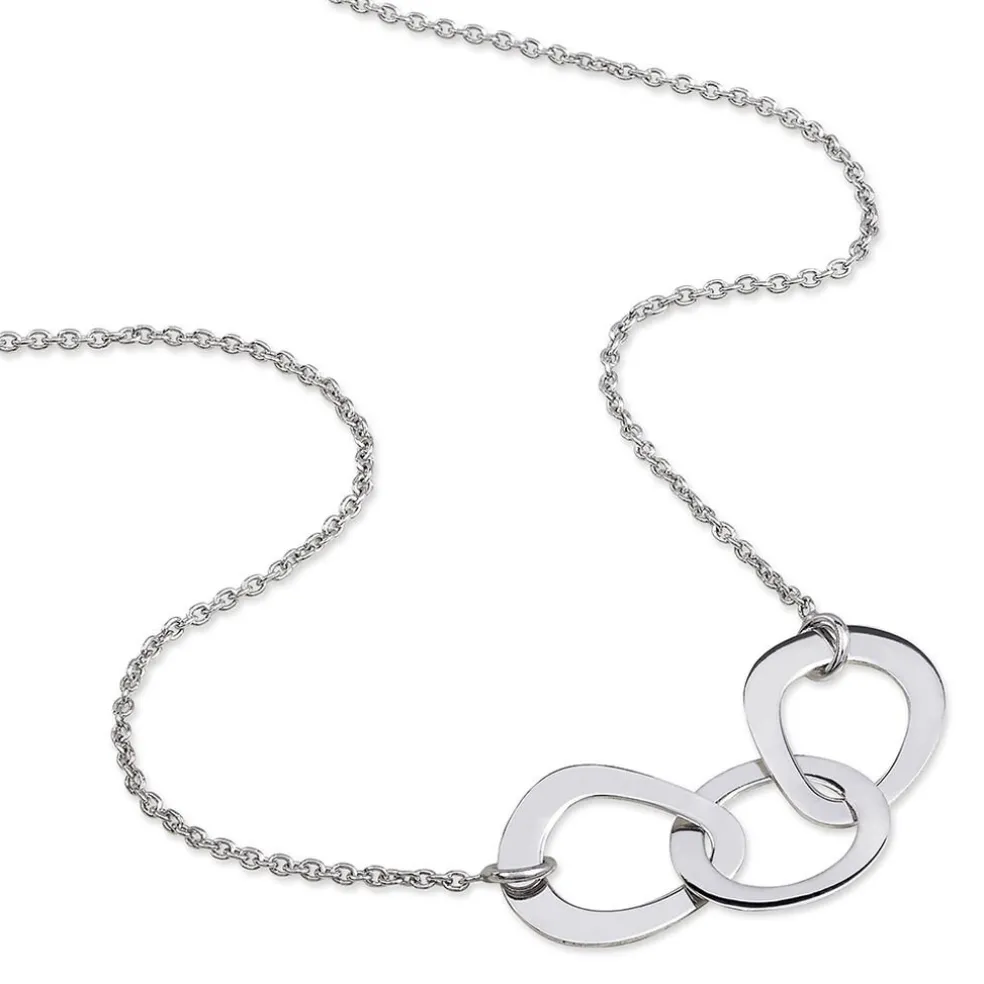 Collier Joy Argent Blanc