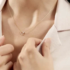 Collier Juliane Or Jaune Diamant