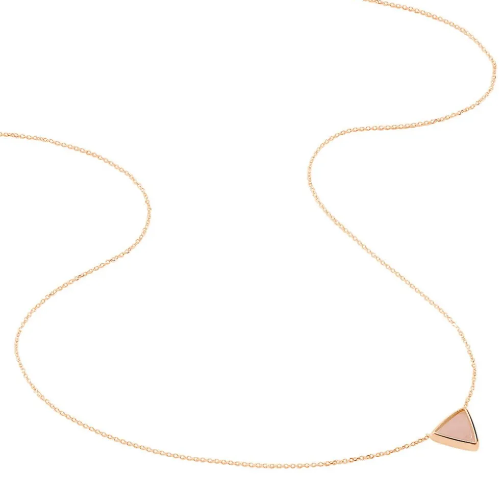 Collier Juliete Or Jaune Calcedoine