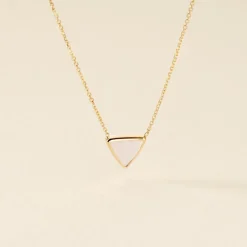 Collier Juliete Or Jaune Amethyste