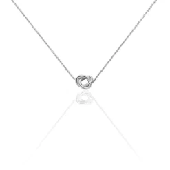 Collier Kaelya Argent Blanc