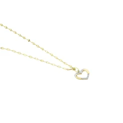 Collier Kalliope Jaune Diamant Blanc