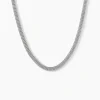 Collier Kelline Argent Blanc