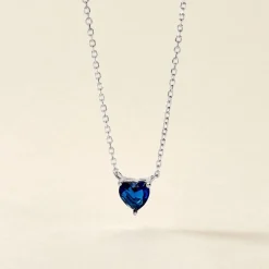 Collier Kelvyn Argent Blanc Oxyde