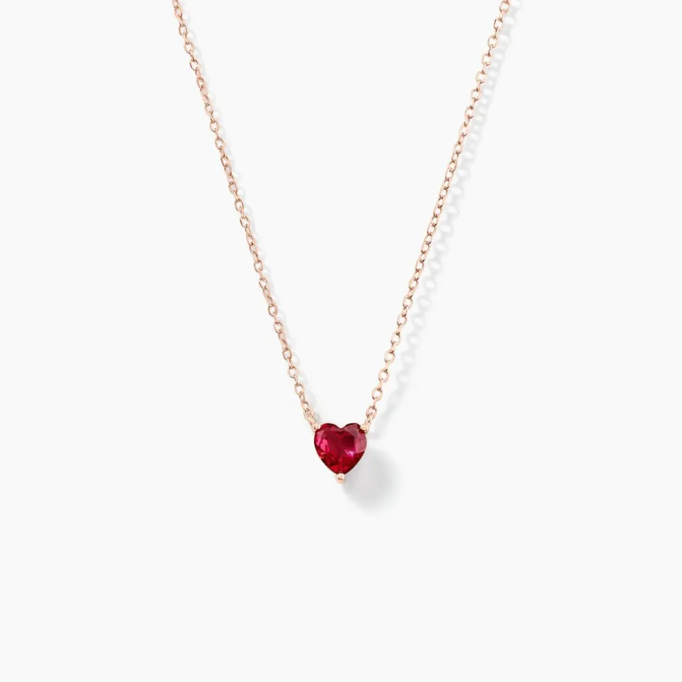 Collier Kelvyn Argent Rose Oxyde